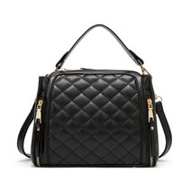 컴리 퀄팅 지퍼 토트앤 크로스백 CB070