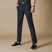 블루포스 남성용 디비젠 사이드 밴딩 슬렉스 정장바지