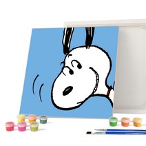 아이러브페인팅 피너츠 DIY PAINTING 20 x 20 cm, 하이 스누피