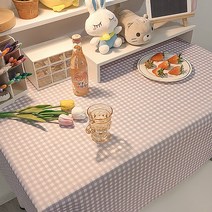 마켓A 파스텔 패턴 리핏 식탁보, TYPE18, 90 x 90 cm