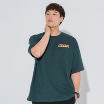 빅사이즈클럽 CRAMP 그라데이션 반팔