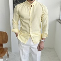남자다잉 남성용 루이안 옥스포드 베이직 셔츠