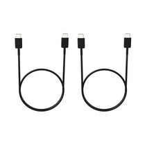 로랜텍 스마트폰 태블릿 노트 PPS 25W C to C 타입 PD 초고속 충전 케이블 2p, 240cm, 블랙