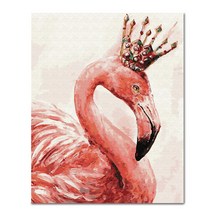 아디코 DIY 페인팅 일러스트 명화그리기 40 x 50 cm, 여왕 플라밍고(PEE32)
