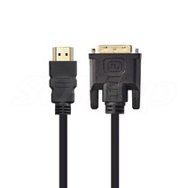 솔탑 HDMI to DVI ver1.4 변환 케이블1.5M SOLTOP-001 1개 1.5m, SOL-001