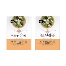 이델리 간편집밥 미소 된장국 5p, 50g, 2개