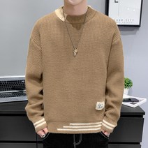 남성용 알럽홈 베이직 컬러 니트