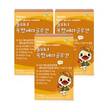 엔돌핀팩토리 돌피니 복합 베타글루칸 아연 초유분말 비타민D, 3g, 90개