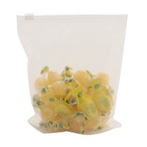 아이엔피 무지 슬라이드 타공 지퍼백 투명 10호, 10x15cm, 50개, 1개