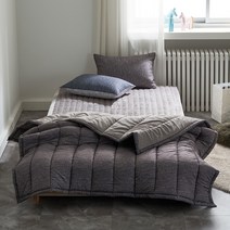 예가로드 몽쉐어 스케치극세사 차렵이불 + 베개커버 + 누빔패드 세트