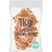 초심 강아지 대용량 실속형 수제간식, 치킨닭갈비, 1kg, 1개
