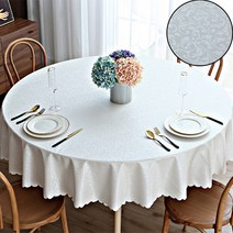 에어 클래식 디자인 원형 식탁보, TYPE I, 160cm