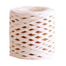 라피아 종이끈 1롤, 04 아이보리, 200m