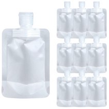 디오셀 깔끔정리 여행용 소분 파우치 100ml, 10개