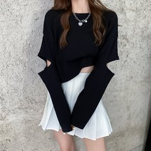 몬드스팟 여성용 워머 포인트 반전 티셔츠 MO396