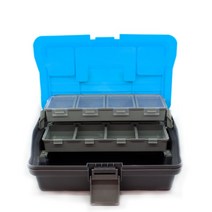 찐노마진몰 낚시 태클박스, 11 세개층 파랑