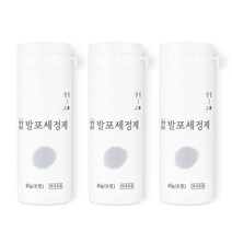살림소 발포 세정제 텀블러 클리너, 40g, 3개