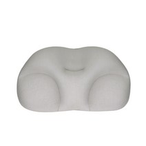인체공학 목 요추 메모리 폼 베개, 01 그레이