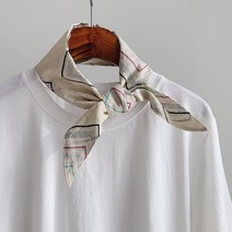 바비수 베이던 코튼 잔도트 스퀘어 타이 스카프