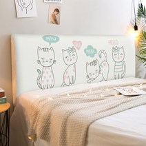스트레치 노르딕 침대헤드 커버 Z09, 타입 9