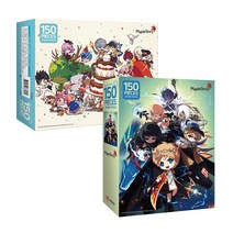 예림당 메이플스토리 직소퍼즐 메이플 파티 + 히어로즈 오브 메이플 세트, 혼합색상, 150피스