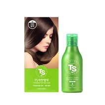 TS 착한 염색제 120g + 샴푸 100g 세트, 7호 연한갈색, 1세트