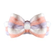 데일리프렌즈 프리미엄 세안 헤어밴드, 코랄 스트라이프, 1개