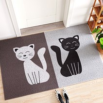 우리집은 고양이 카페 입구 코일 매트, C