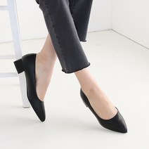 멜팅나인 여성용 스틸레토 로우힐 정장 면접 구두 3cm BB3001