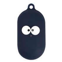 나인어클락 에잇몬스터 소프트 TPU 버즈 플러스 케이스, 네이비