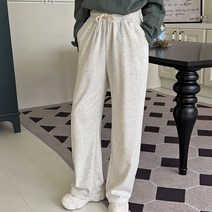 시크폭스 여성용 뱃살커버 와이드밴딩 트레이닝 팬츠 롱