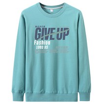 남성용 네버 기브업 캐주얼 라운드 맨투맨