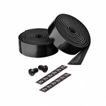 시클로베이션 로드 픽시자전거 레더 터치 퓨전 투톤 바테이프 세트, 블랙 + 블랙, 1세트