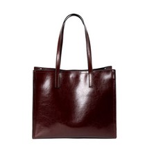 고급가죽 대용량 심플 캐주얼 숄더 메신저백 LJ 433