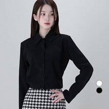 어썸어라운드 여성용 피치 뒷밴딩 크롭 셔츠