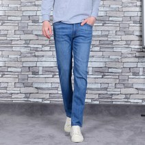 타운클로 남성용 워싱 히든밴딩 청바지