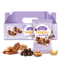 썬넛트 하루견과 미라클모닝 with 밀크 프로틴볼 20p, 400g, 1개