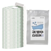 모리의집 귀 방수 스티커 60p, 투명, 60개