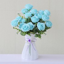 소니오 장식용 홈 테이블 멀티 조화 + 화병, TYPE 02 + 랜덤발송(화병 꽃)