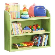 스텔홈 드미엘 DIY 3단 슬림 책장, 잎새그린