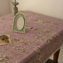 앤코튼 빈티지 헤롯 토숀레이스 테이블보, 바이올렛, 직4(130 x 180 cm)