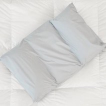 소프라움 마이크로 윙필로우 항균 베개솜 + 베개 커버, 그레이
