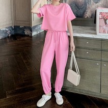 여성용 블랙101 오련 컬러 베이직 트레이닝 세트 A235WF01254