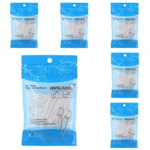 에이엠비 봉지포장 일회용 치실, 50개입, 6개