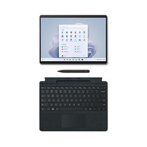 마이크로소프트 서피스 프로9 노트북 13 + 키보드 블랙 + 슬림펜 2, 플래티넘, 256GB, 코어i5, WIN11 Home, 8GB, VYW-00009
