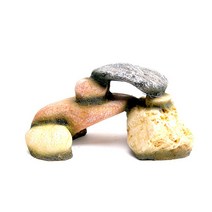 고인돌 거북이 쉼터 어항 장식, 혼합색상, 1개