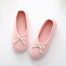 아싸레 끈 리본 실내화, 핑크