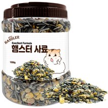 펫츠핸들러 반려동물 엑설런트 포뮬러 햄스터 전용사료, 1200g, 1개