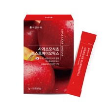 자연지애 사과초모식초 포스트바이오틱스 30p, 60g, 1개
