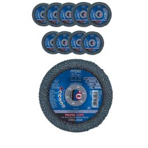 페어드 플랩디스크 PFR TYPE Z40 SGP CURVE STEELOX 10p, 1개